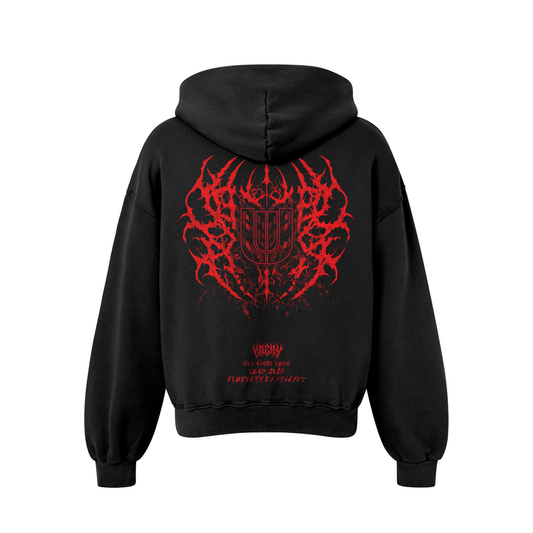 UNWIND X BØĘRY ALL NIGHT LONG Zip Hoodie