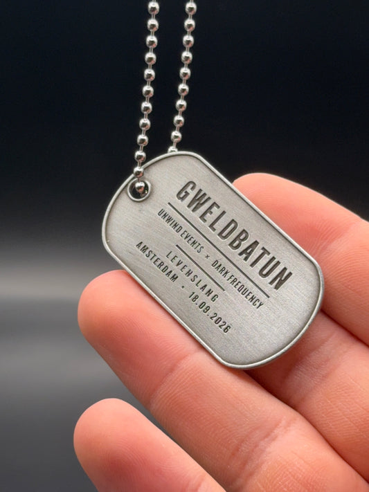 UNWIND GWELDBATUN Dog Tag