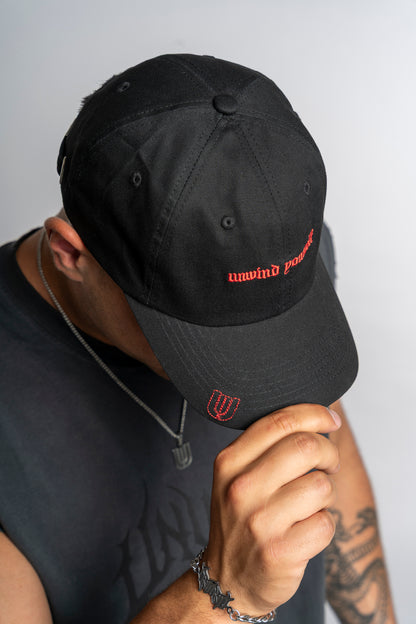 UNWIND YOURSELF CAP RED