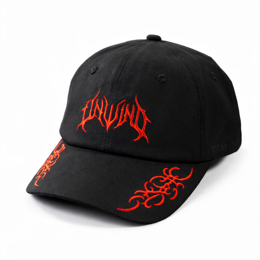 Red Tribal Cap