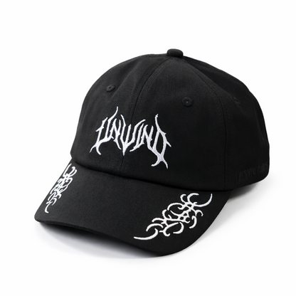 White Tribal Cap